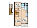サイレントスト－ンの間取図