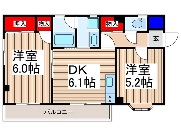 間取り図 M.Uフラッツ