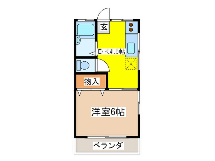 間取り図 丸泰コーポ
