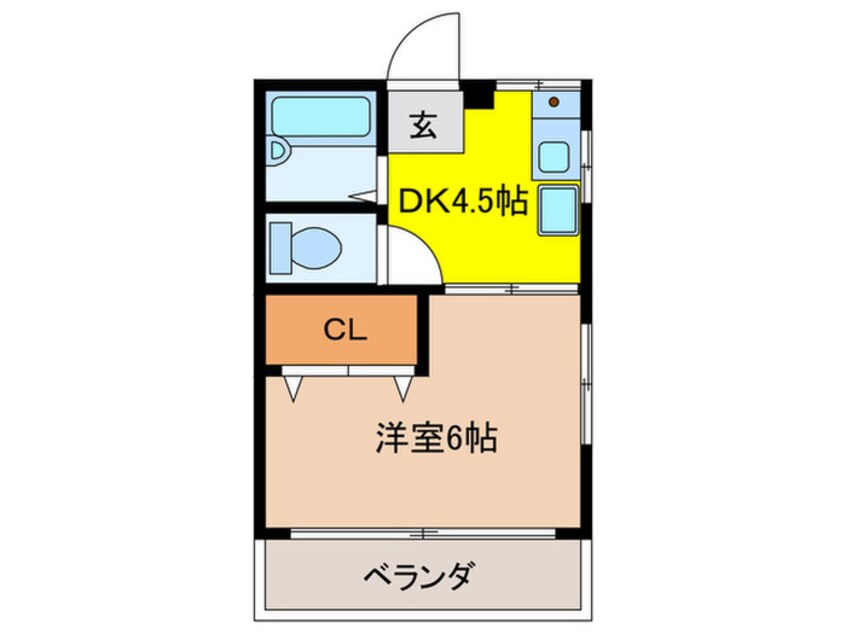 間取図 丸泰コーポ