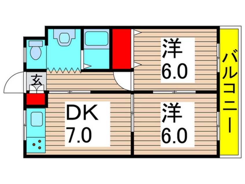 間取図 綾瀬グリーンハイツ