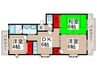 グリ－ンハイツ小山 3DKの間取り