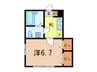アーベインテラス駒込Ⅱ 1Kの間取り
