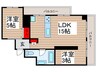 ブリックハイツ 2LDKの間取り