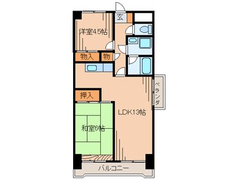 間取図 グリーンキャッスル市ヶ尾