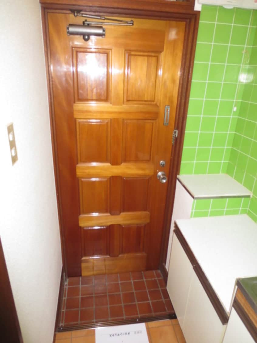 玄関 サントムハイツ