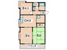 コヤマコ－ポ 3DKの間取り