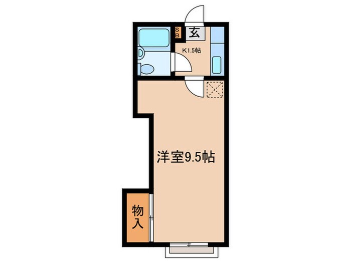 間取り図 パームハウス和泉多摩川