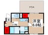 Subaru　Quint 1Kの間取り