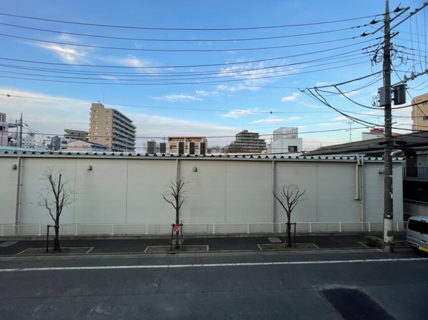 室内からの展望 ガリシア竹ノ塚