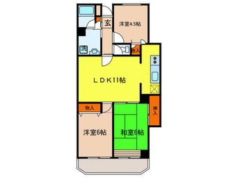 間取図 オオサワビル