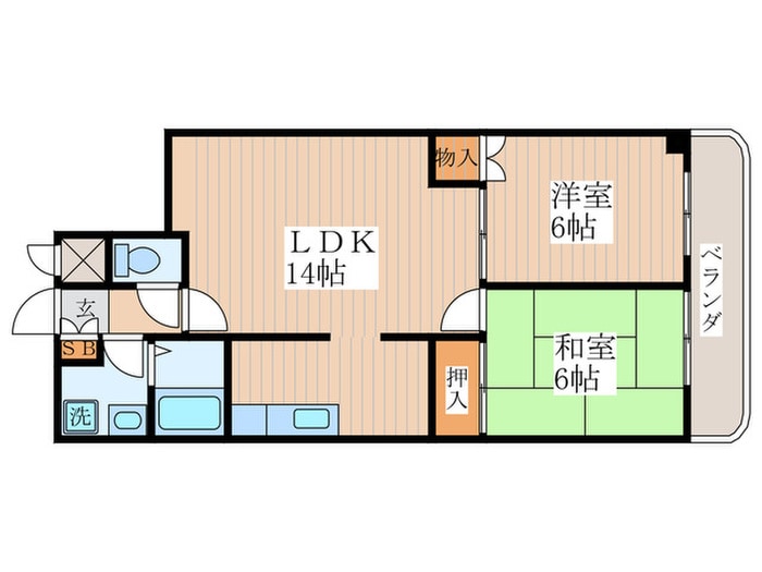 間取り図 オオサワビル