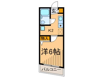 間取図 レジデンス・ド・レイ－ヌ