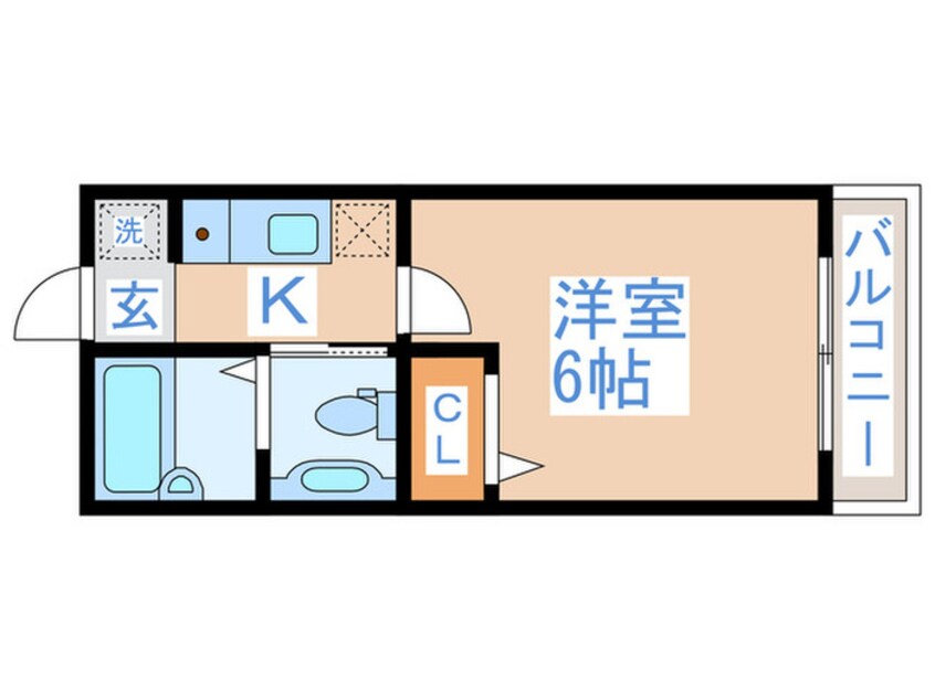 間取図 レジデンス・ド・レイ－ヌ