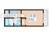 レジデンス・ド・レイ－ヌ 1Kの間取り