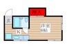 堀ハウス２ 1Kの間取り
