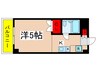 セシ－ズ新百合丘 1Kの間取り