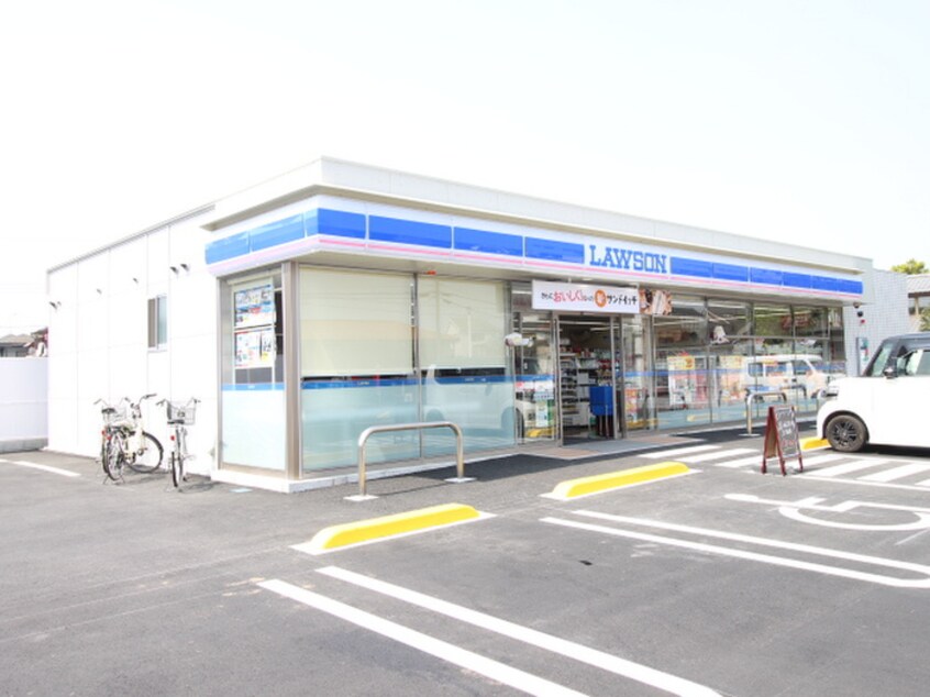 ローソン羽沢二丁目店(コンビニ)まで120m ペルテ・ミノール