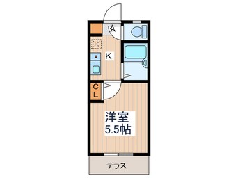 間取図 フラットＵ