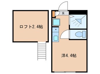 間取図 シャンピニオン都立大