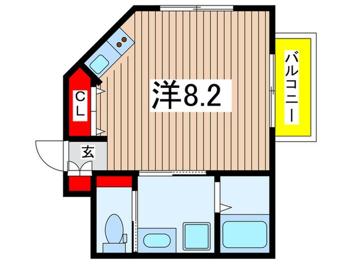 間取り図 アフェット西都賀