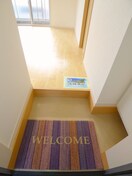 玄関 アフェット西都賀