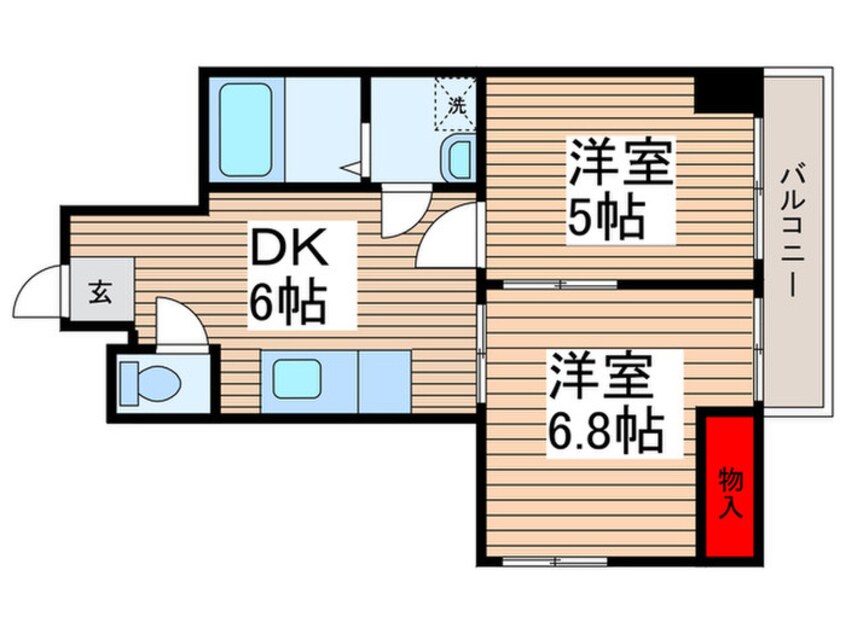 間取図 美沢レヂデンス