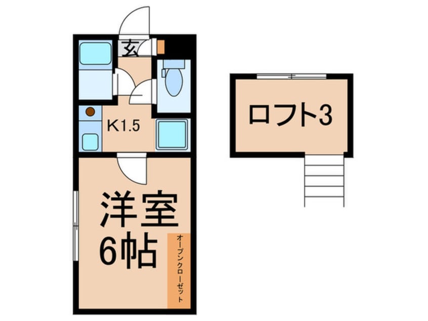 間取図 萬成サニーハイム