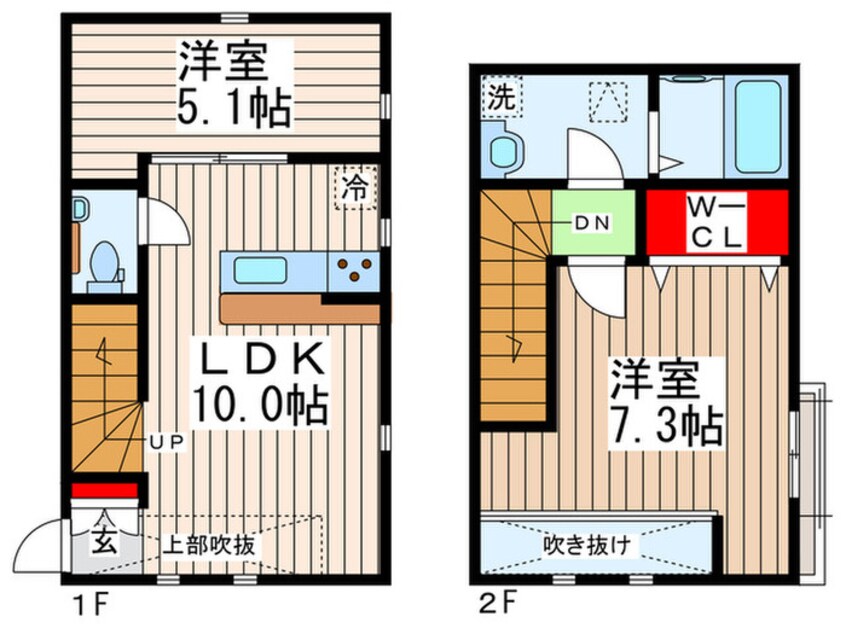 間取図 メゾン・ド・オルタンシア