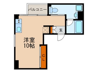 間取図 カフ・ホ－ムＵ