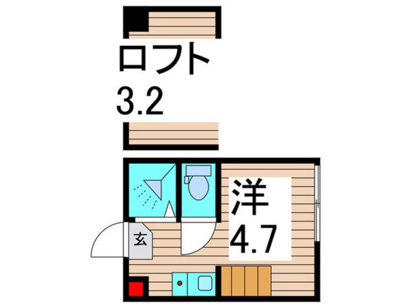 間取図 ハーモニーテラス東綾瀬