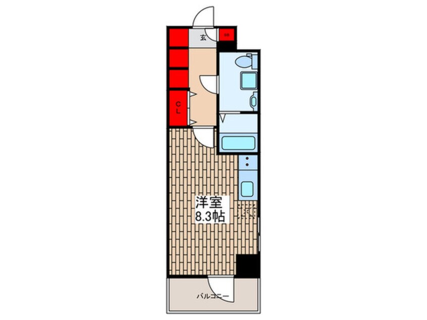 間取図 ＱＵＡＬＩＴＡＳ押上業平