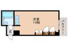 アクティブ六本木(407) 1Rの間取り