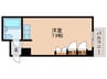 アクティブ六本木(407) 1Rの間取り