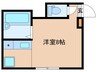 オプティボヌール 1Rの間取り