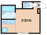 オプティボヌール 1Rの間取り