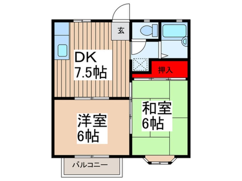 間取図 パラシオンＡ