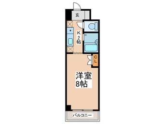 間取図 NASICイチローYNSEハイツ