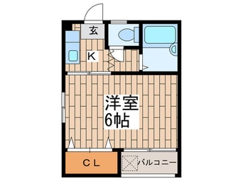 間取図 コ－ポビレッジ