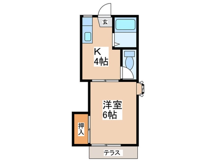 間取り図 サウスハイム木村