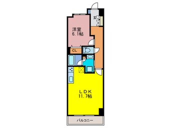 間取図 La Douceur巣鴨West