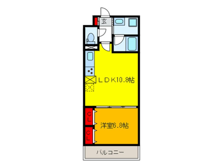 間取図 La Douceur巣鴨West