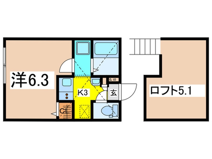 間取り図 ＧＬＡＮＱＵＡＬ練馬