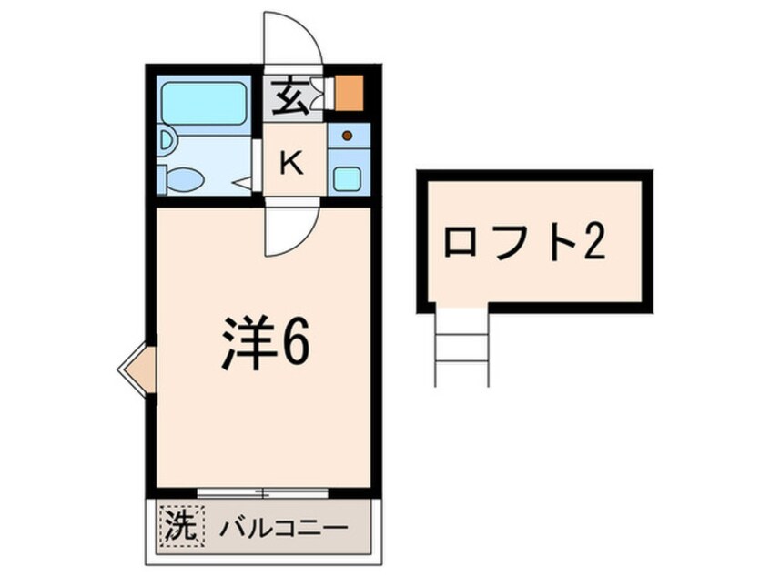 間取図 T．Sハイツ