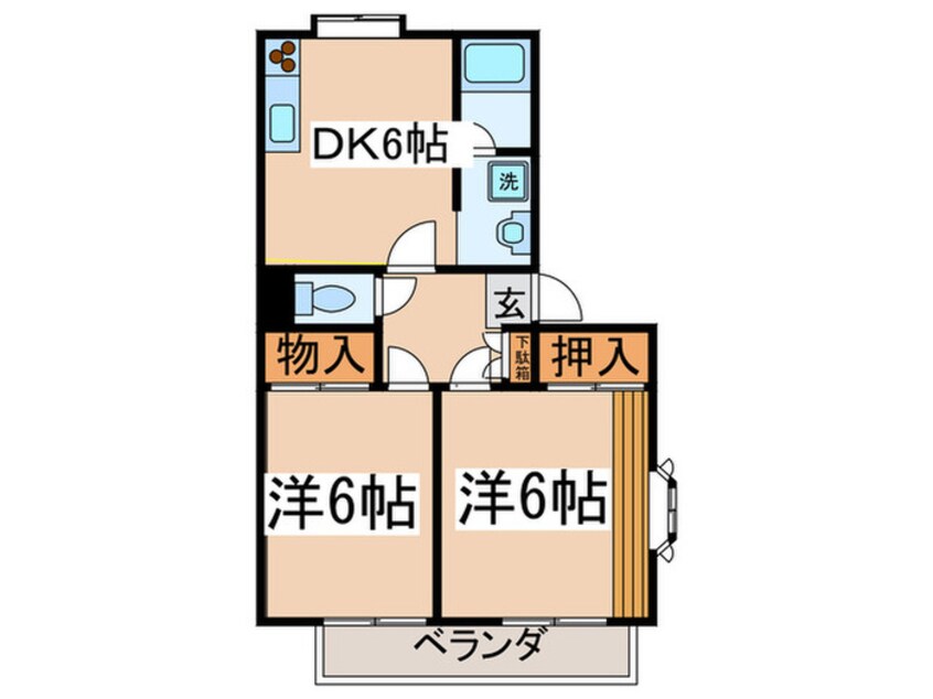 間取図 リバーパーク