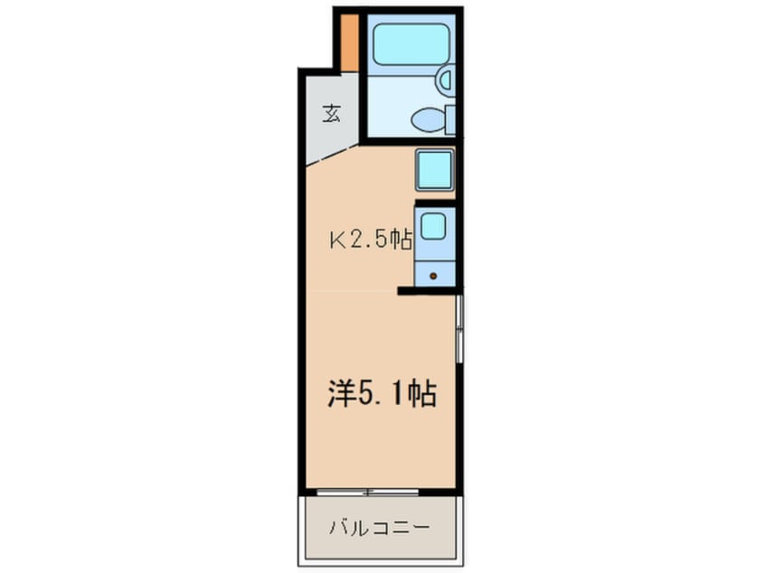 間取図 ジョイフル早稲田