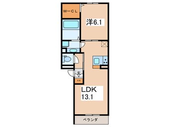 間取図 レクエルドＫ