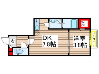 間取図 KH新検見川