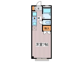 間取図 ウィンドワード武蔵野