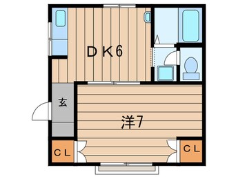 間取図 フォーブル日吉